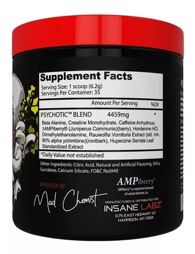 Psychotic rojo de 35 tomas - Imagen 2