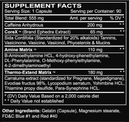 Black Mamba de 90 pastillas - Imagen 2