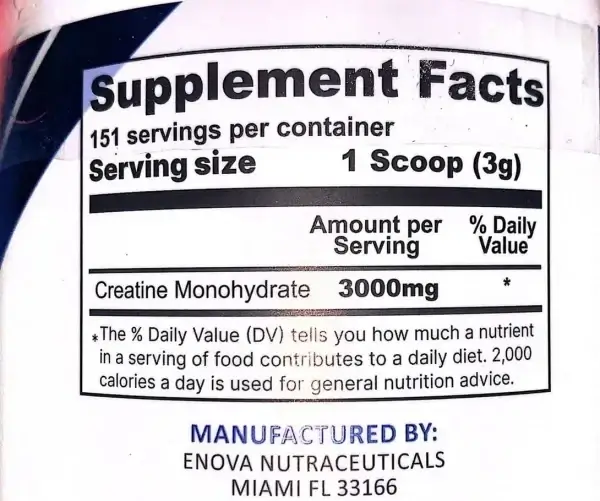 Creatina POUT de 1 kilo - Imagen 2