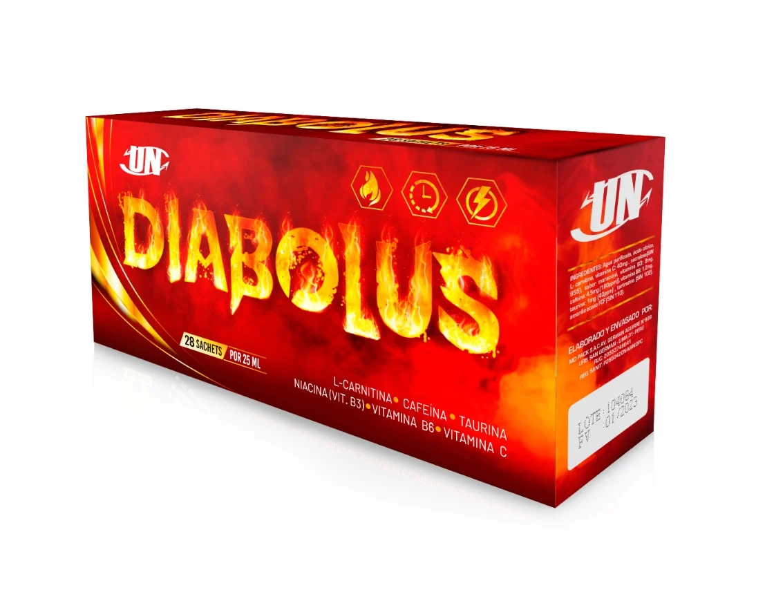 Diabolus caja por 28 unidades- UN