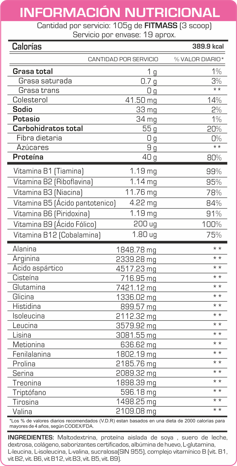 Fit mass 2kg - FIT FEM - Imagen 2