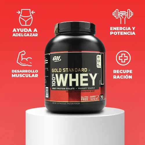 Gold Standard 100% Whey - 5 Libras