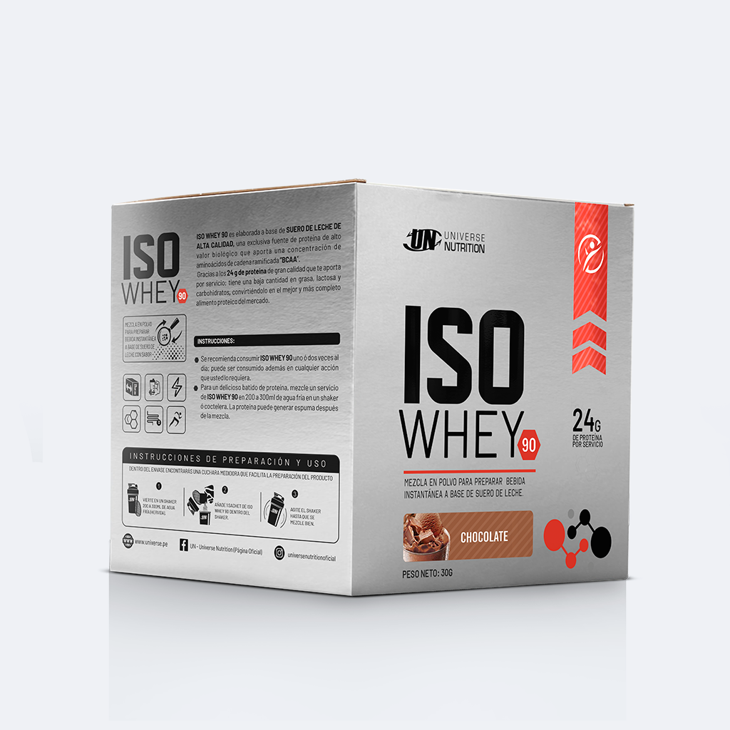 Iso whey caja (10 sobres)- UN