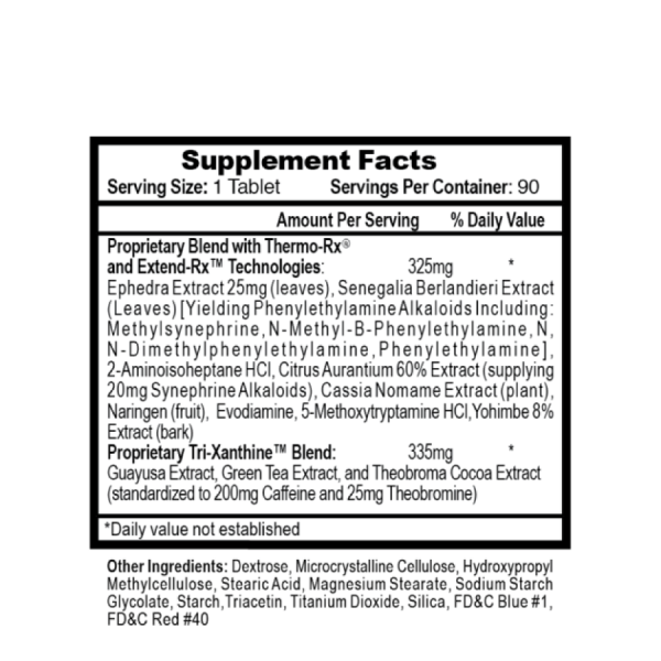 LIPODRENE AMARILLO - 90 Tabletas - Imagen 2