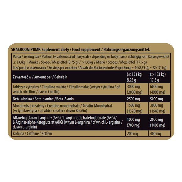 Shaboom pump Kevin levron 385gr - 44 Servicios - Imagen 3